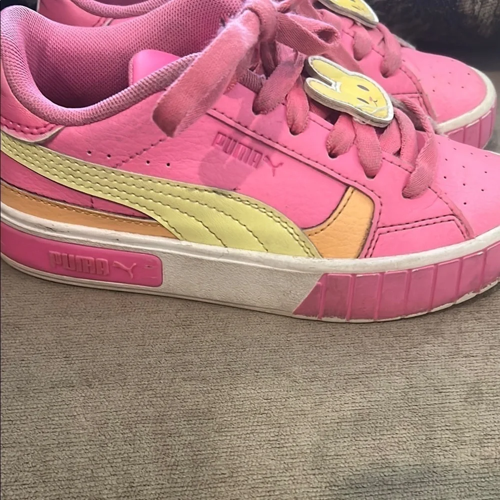 Puma Kids Sneakers - Pink and Yellow